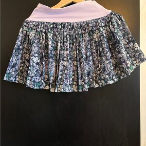 Elegant Floral A-Line Skirt